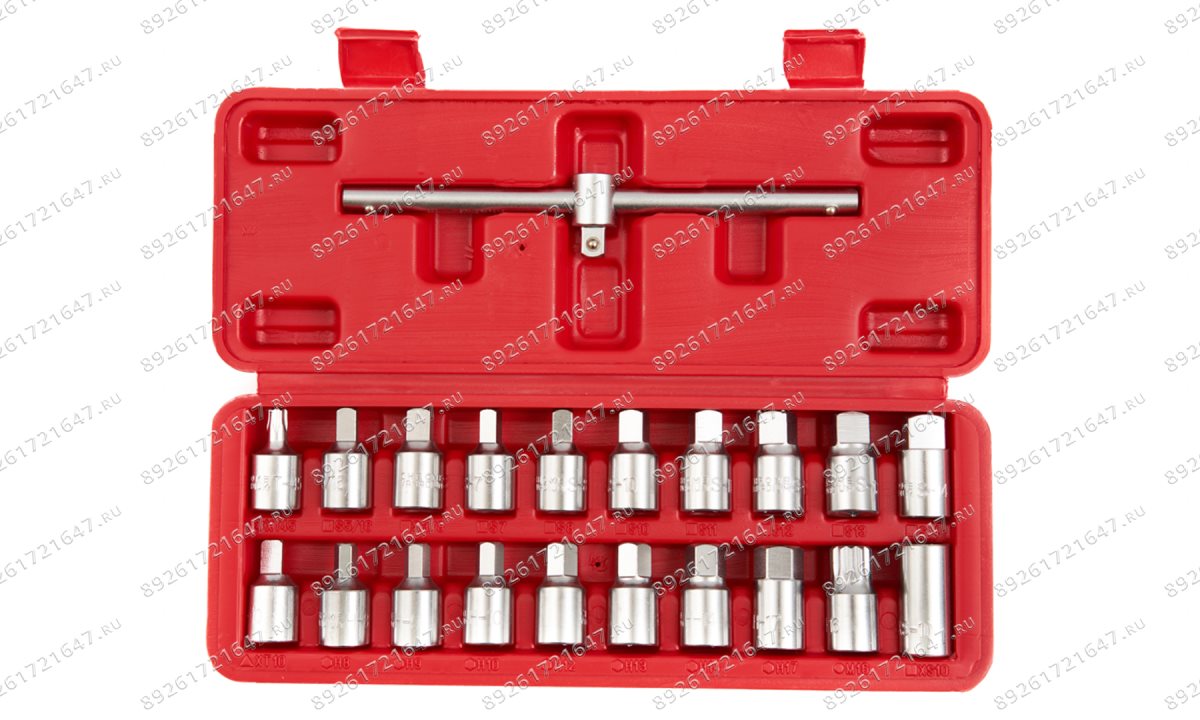  ST095 Набор головок для маслосливных пробок, 21 предметов (1)