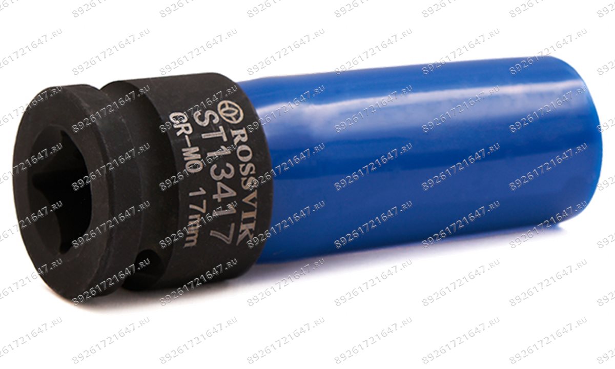  ST13417 Головка торцевая ударная, тонкостенная, глубокая ROSSVIK, 1/2