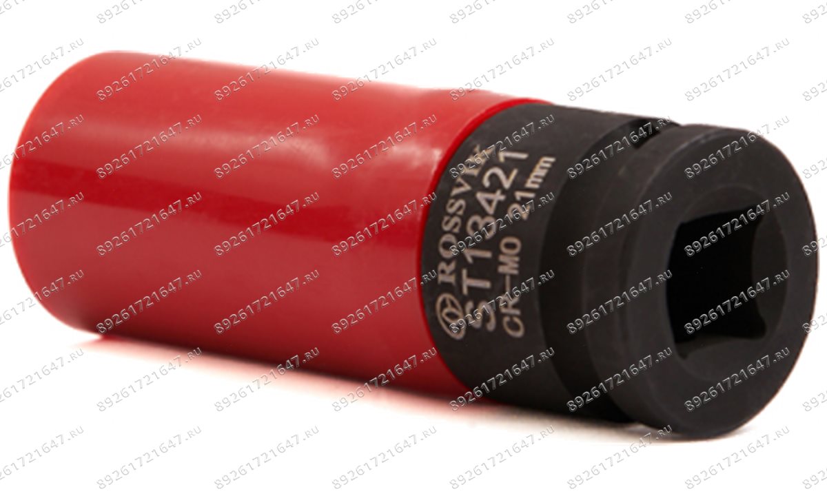  ST13421 Головка торцевая ударная, тонкостенная, глубокая ROSSVIK, 1/2