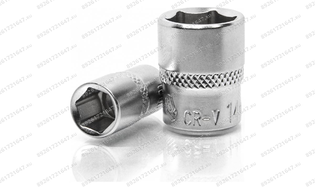  Короткая торцевая головка 1/4, 4 мм CS-14.10.04-6 (0)