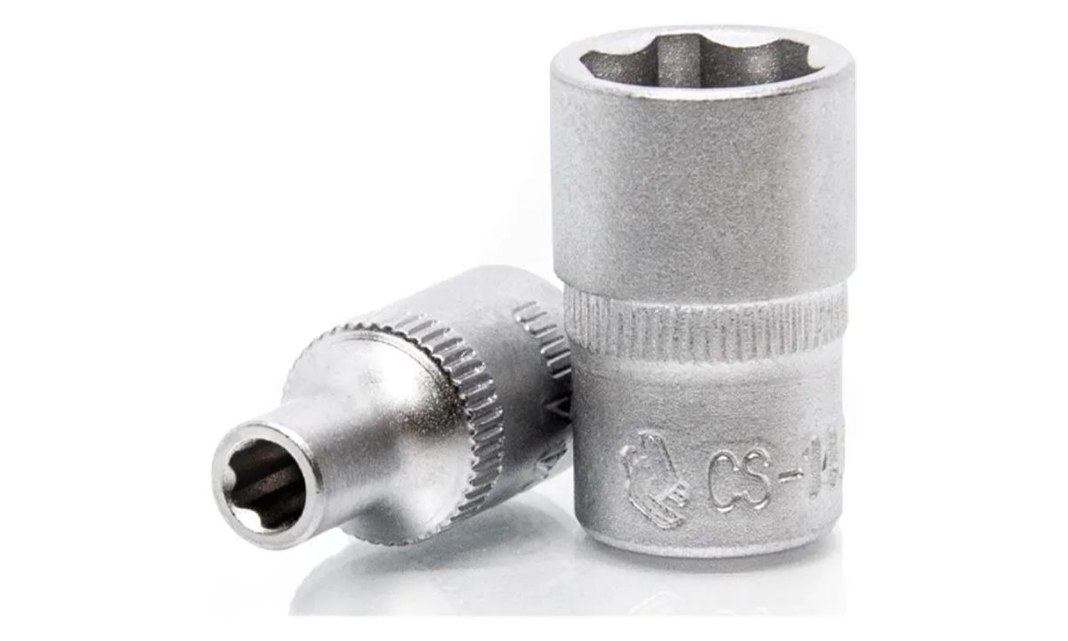  CS-14.10.13-6 короткая торцевая головка 1/4, 13 мм (0)