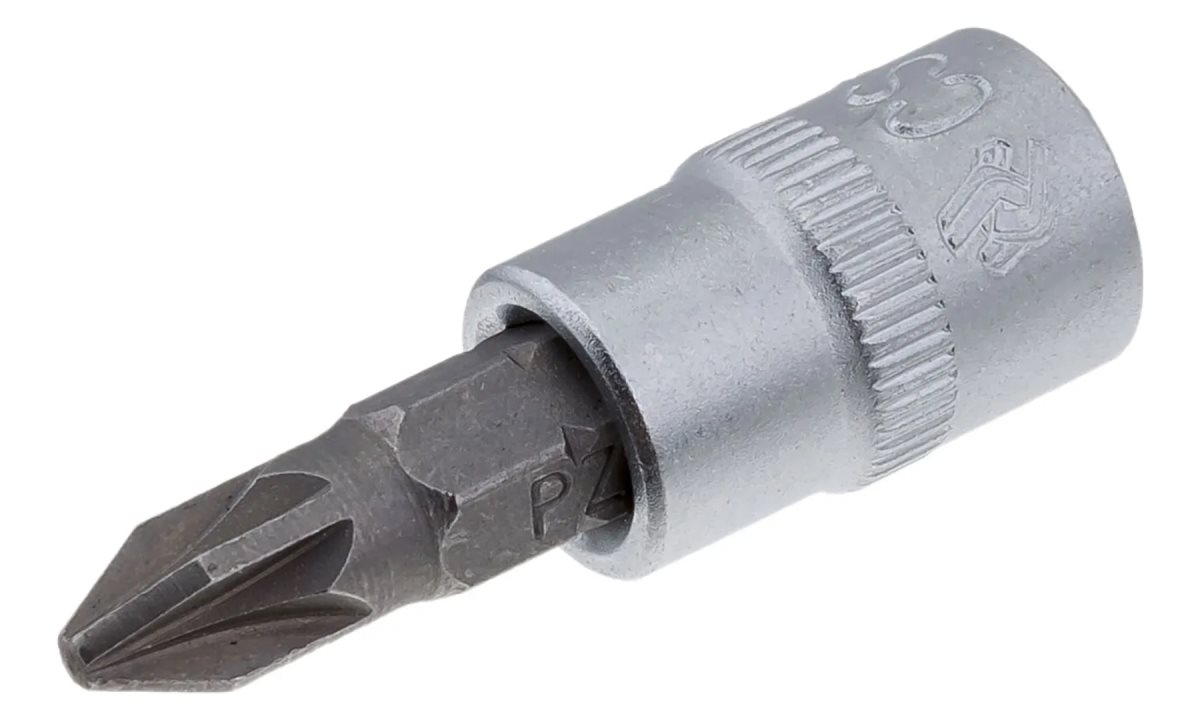  Торцевая головка с битой крестовой отвертки 1/4 PZ1, СТАНКОИМПОРТ, CS-14.12.PZ1 (0)