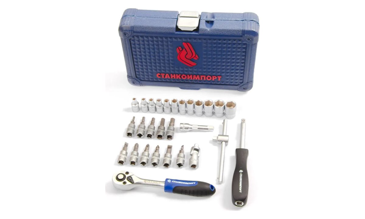  Набор инструмента (28 предметов), СТАНКОИМПОРТ CS-2028PMQ (0)