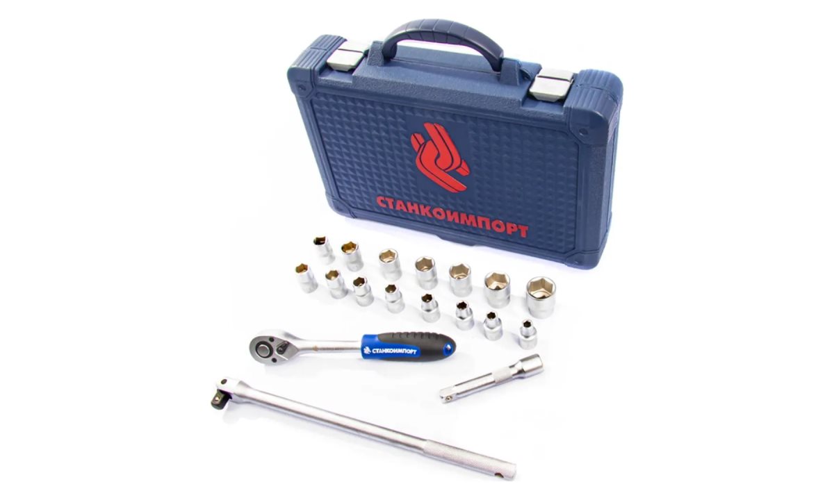  Набор инструментов (18 предметов), СТАНКОИМПОРТ CS-TK18PMQ (0)