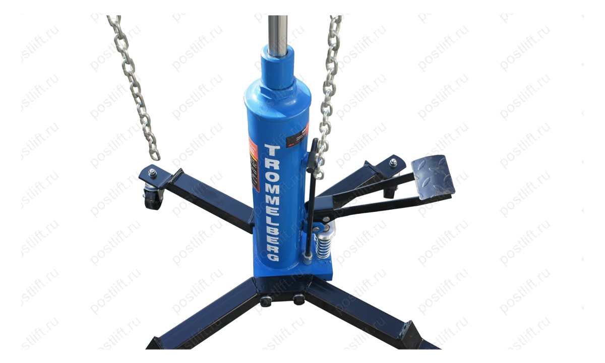  Домкрат трансмиссионный с установочным столом, 500 кг (1)