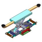 KraftWell KRWJ2N Траверса г/п 2000 кг. с ручным приводом мни (2)