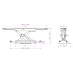  KraftWell KRWJN2P Траверса г/п 2000 кг. с пневмо приводом мни (1)