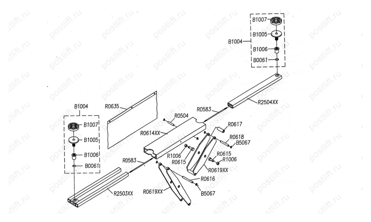  Гидравлическая траверса 542А (0)