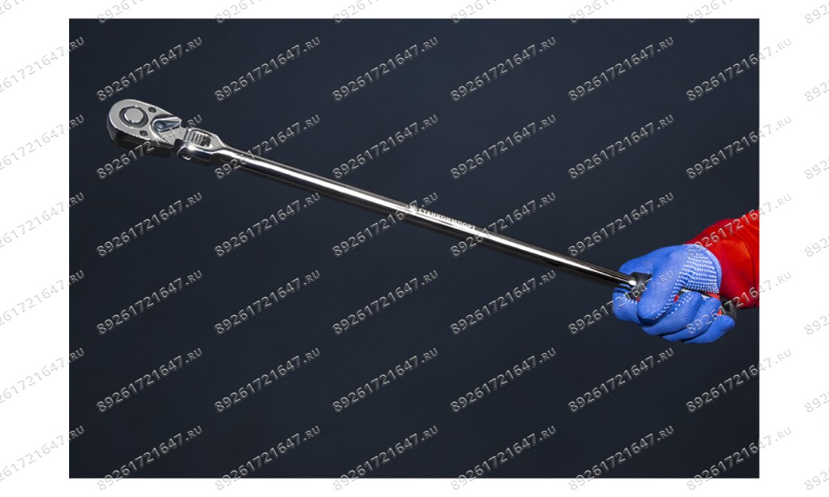  Трещотка удлиненная шарнирная на 1/2 с 72 зубами CS-T.12.60.72LC (0)