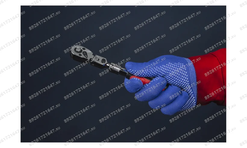 Трещотка телескопическая шарнирная на 1/4 с 72 зубами CS-T.14.60.72TC фото