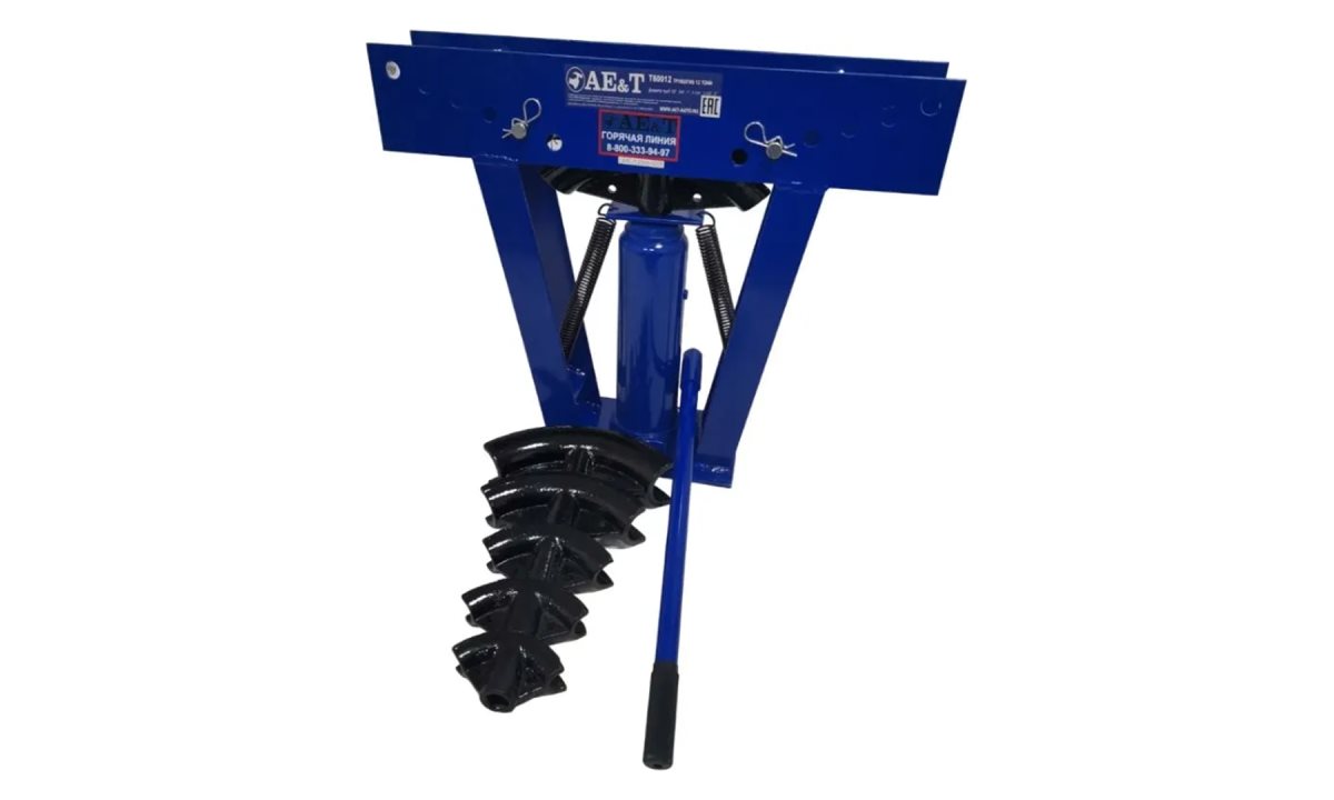  Трубогиб T60012 AE&T 12т гидравлический (1)