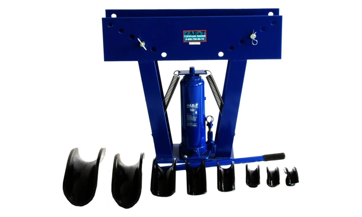  Трубогиб T60016 AE&T 16т гидравлический (1)