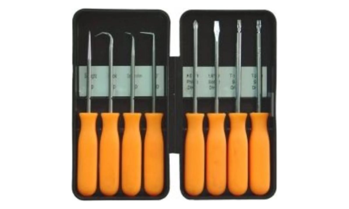  Крючки и отвертки мини (набор 8 предметов) KA-6418 KINGTOOL (0)