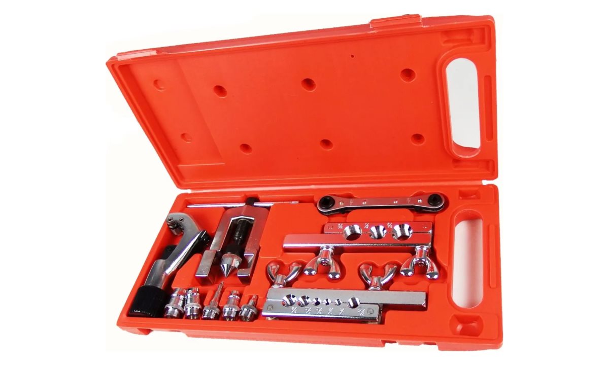  Инструмент для развальцовки труб (10 предметов) двойной TA-M1007 AE&T (1)