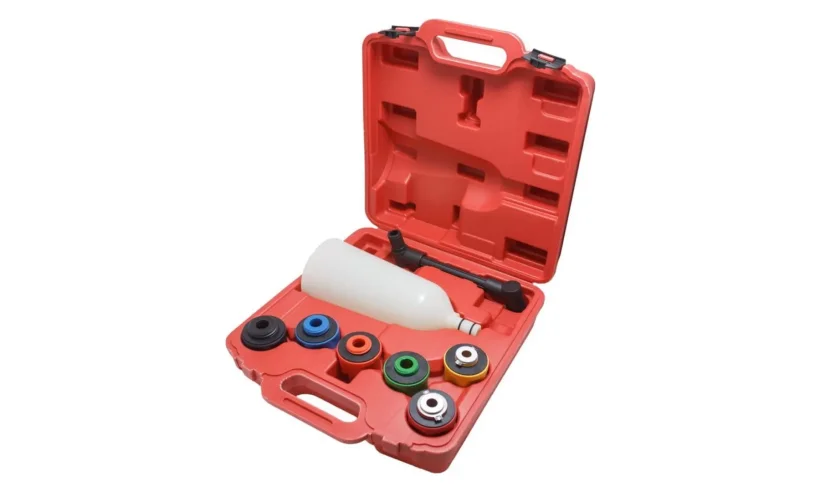 Воронка маслозаливная с комплектом адаптеров фото