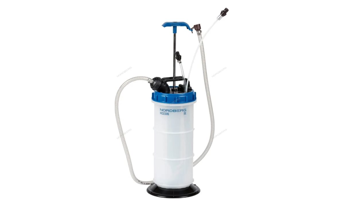  УСТАНОВКА для сбора масла с ручным приводом, 5,5 л NORDBERG NO2306 (1)