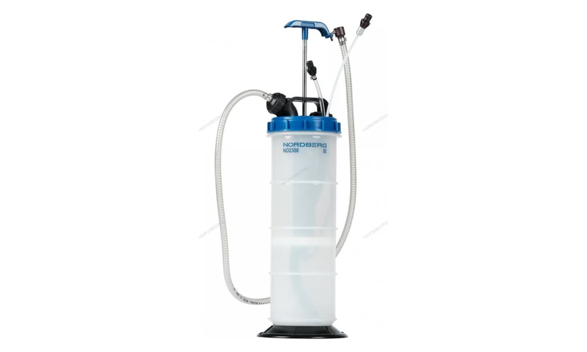  УСТАНОВКА для сбора масла с ручным приводом, 7,5 л NORDBERG NO2308 (0)