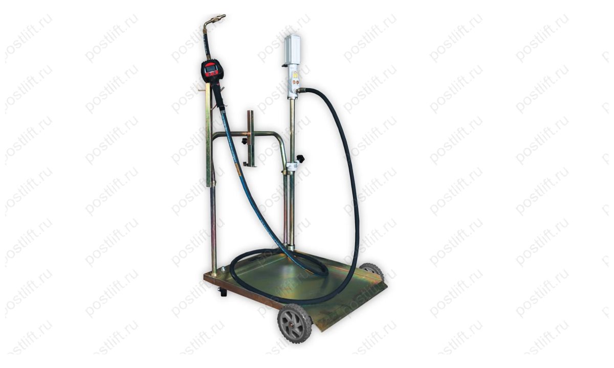  Маслораздаточная мобильная уст-ка с пневмонасосом и электрон. расходомером (0)