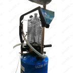  Установка 80 л., для откачки через щуп и слива отраб-го масла, с расшир-ем воронки и предкамерой мни (4)