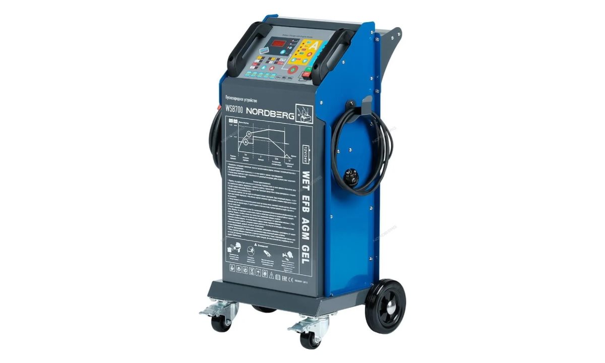  УСТРОЙСТВО пускозарядное 12/24V макс ток 700A NORDBERG WSB700 (0)