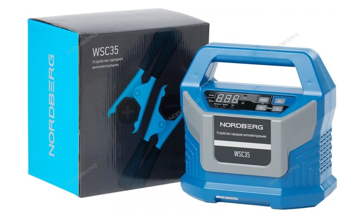  УСТРОЙСТВО зарядное интеллектуальное 12/24V макс ток 15A NORDBERG WSC35 (0)
