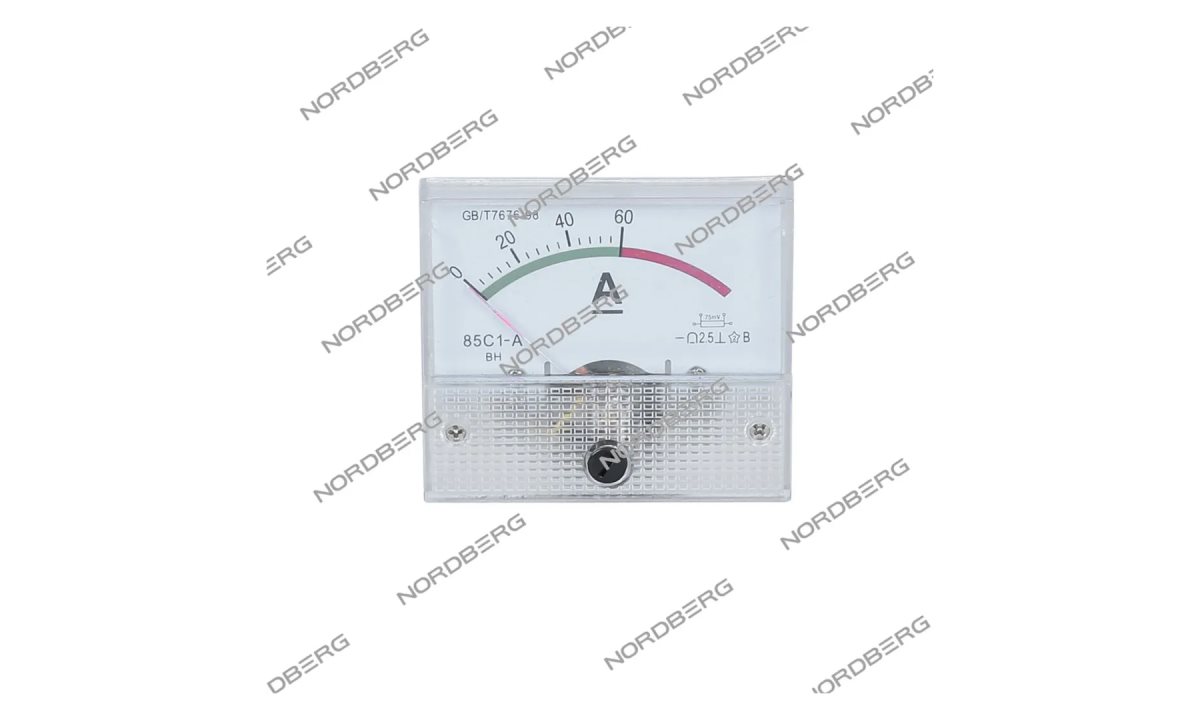  NORDBERG ЗАПЧАСТЬ АМПЕРМЕТР (60А) для WSB360 WSB360#AM-TR60 (0)