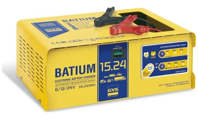 Устройство зарядное микропроцессорное BATIUM 15.24, 6-12-24V фото