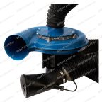  (CA70010204) Шланг с вентилятором для удаления выхлопных газов ROSSVIK шланг 102мм*4м мни (1)