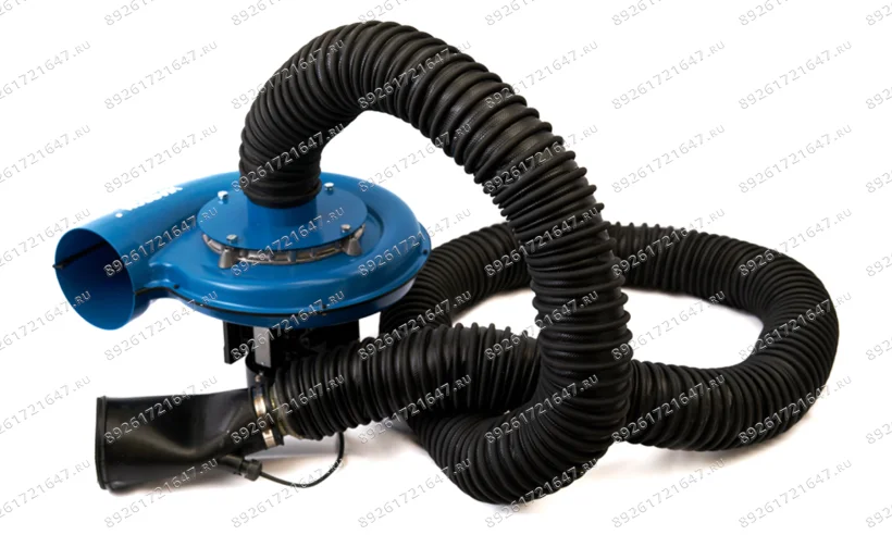 (CA70010204) Шланг с вентилятором для удаления выхлопных газов ROSSVIK шланг 102мм*4м фото