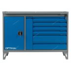  Верстак слесарный 2-х тумбовый, 7 ящиков NW207 мни (2)