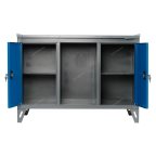  Верстак слесарный 3-х тумбовый, 2 створки NW302 мни (4)