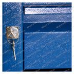  Верстак ВВС-215-3, 2-х тумбовый с нишей, 870*1300*700мм, RAL5010 мни (2)