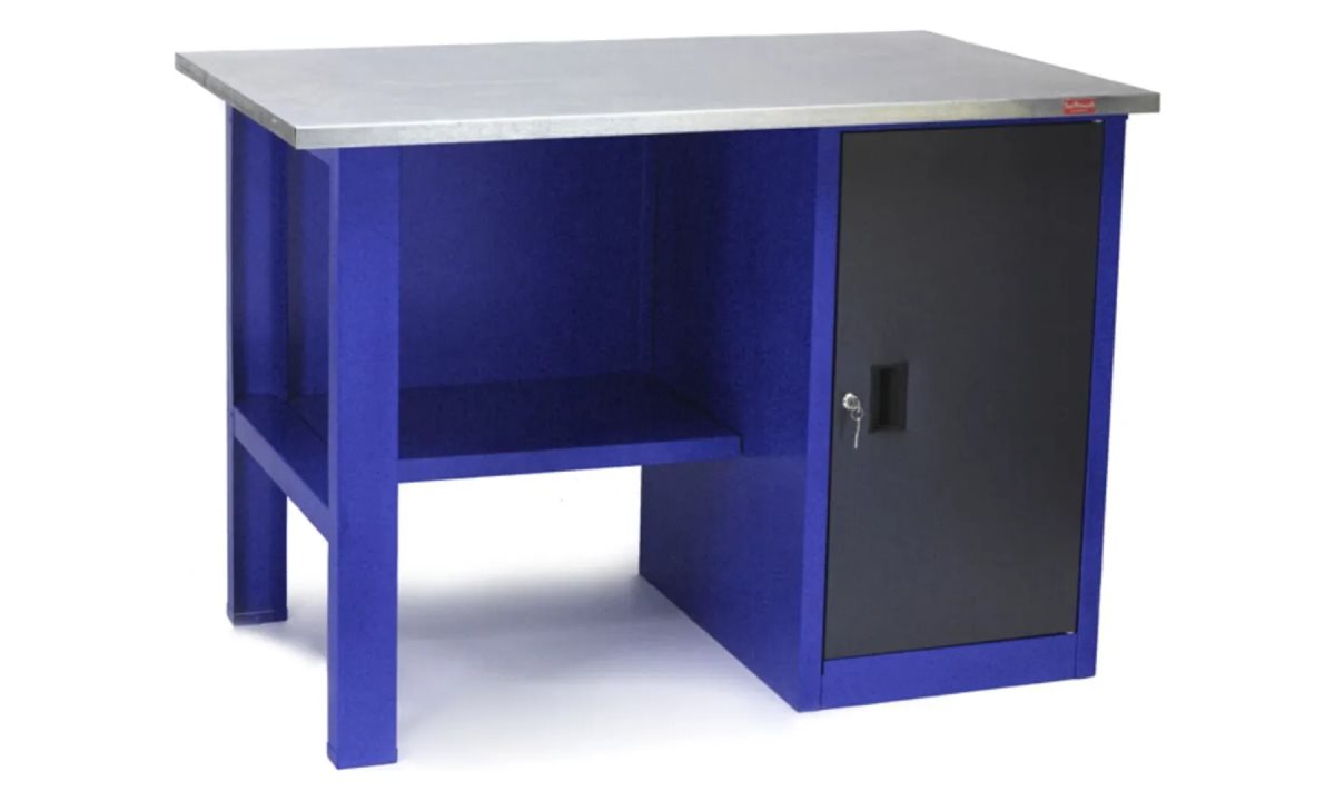  Стол для слесарных работ 1200 мм однотумбовый без экрана (0)