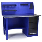  Стол для слесарных работ 1400 мм однотумбовый с 3-мя ящиками с экраном мни (0)