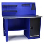  Стол для слесарных работ 1400 мм однотумбовый с экраном мни (0)