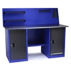  Стол для слесарных работ 1600 мм 2 тумбы с экраном мни (0)