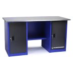  Стол для слесарных работ 1600 мм 2 тумбы без экрана мни (0)