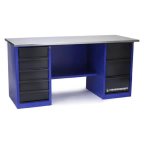  Стол для слесарных работ 1800 мм 2 тумбы (тумба с 3-мя ящиками, тумба с 5-ю ящиками) без экрана мни (0)