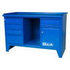  Верстак слесарный двухтумбовый с нишей КС-014 мни (0)