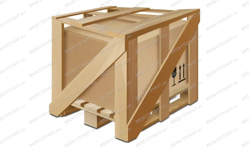 Обрешётка деревянная для сохраности при транспортировки винтов на подъёмник фото