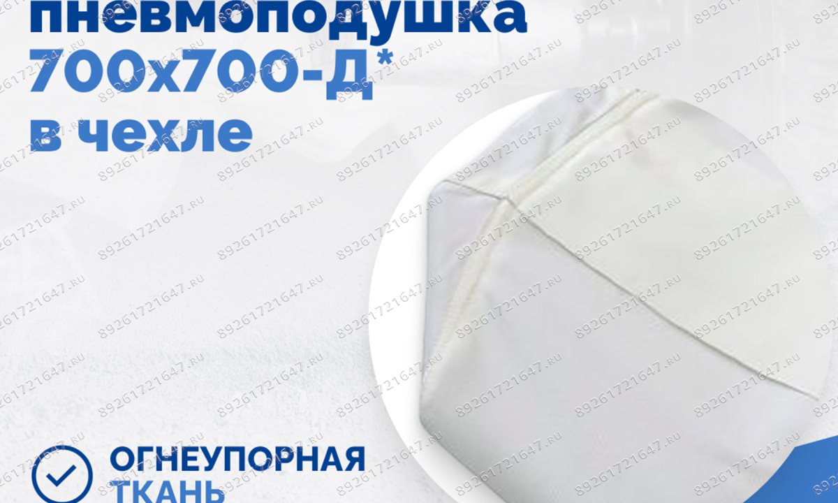  Плоская пневмоподушка 700х700-Д* в чехле (1)