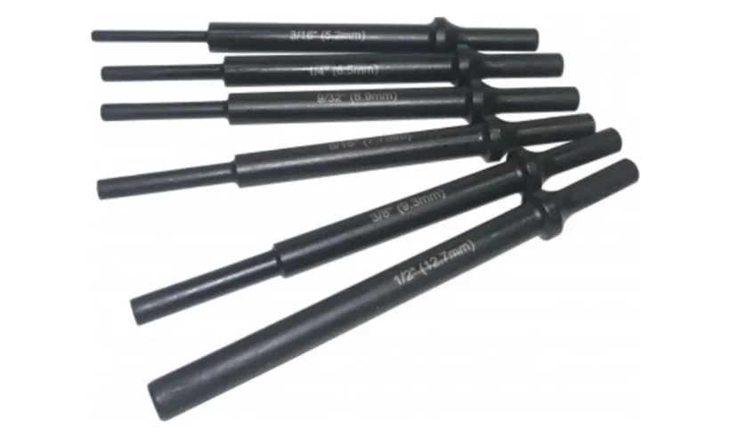 Выколотка для пневмомолотка, набор 6 предметов, KA-3760 фото