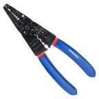  Клещи обжимные 200мм с длинными носами WP291003 WORKPRO мни (0)