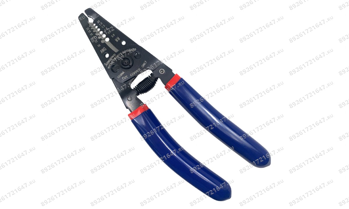  Клещи обжима и обрезки проводов 178мм WP291004 WORKPRO (1)