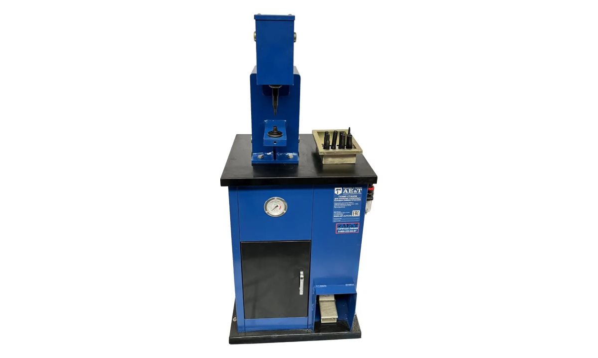  Станок для заклепки тормозных колодок пневматический T3306P AE&T (1)