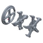 Набор адаптеров для колес грузовых автомобилей фото