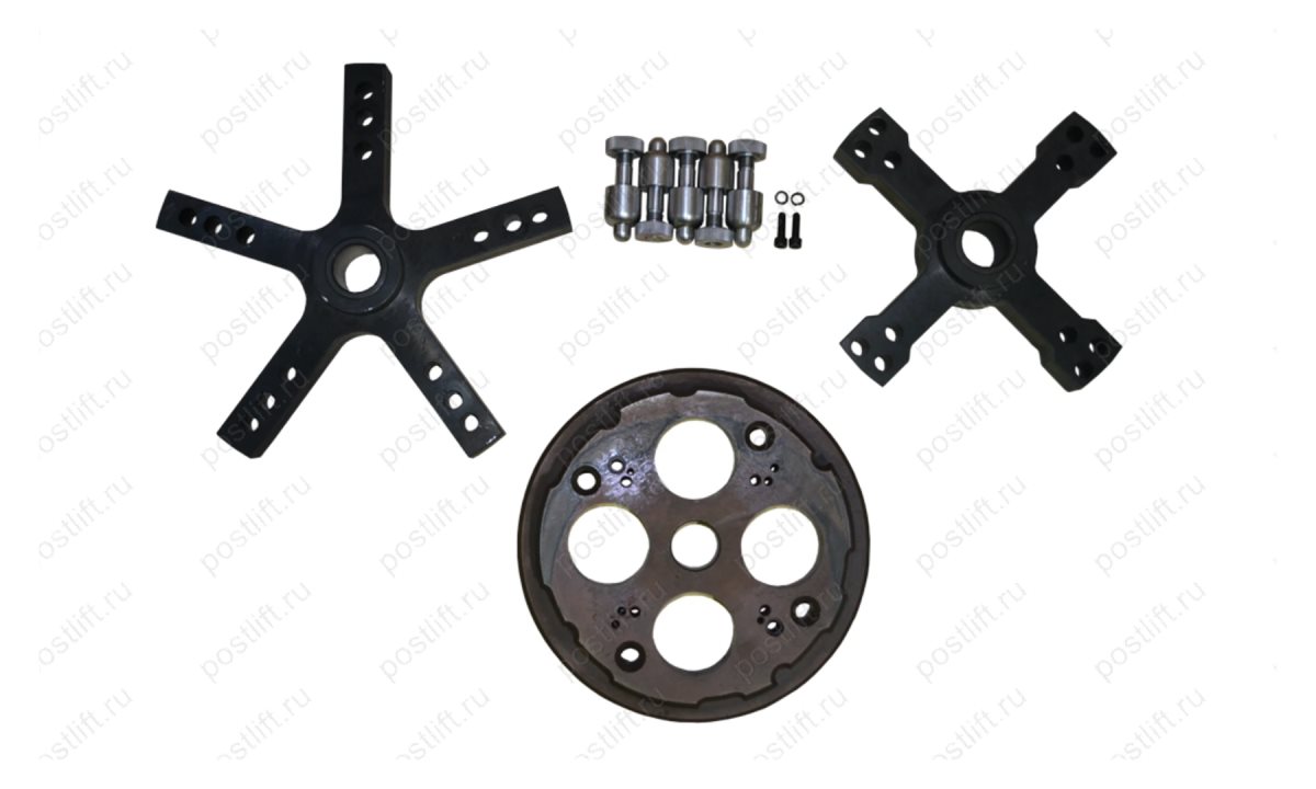  Адаптер типа звездочка; для CB1448 - для центровки груз. колес по крепежным отв (вал 42мм) (1)