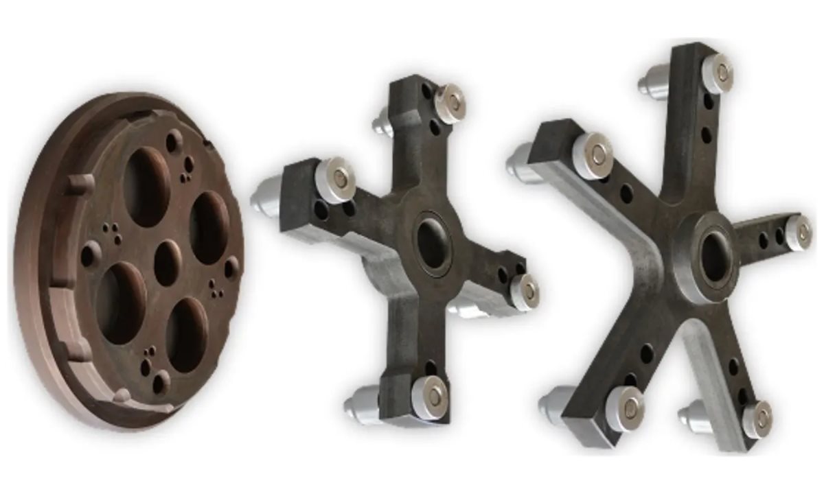  Адаптер типа звездочка; для CB1448 - для центровки груз. колес по крепежным отв (вал 42мм) (0)