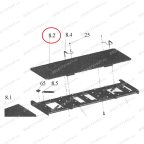  F4D-4/8.2 Пластина скольжения мни (0)