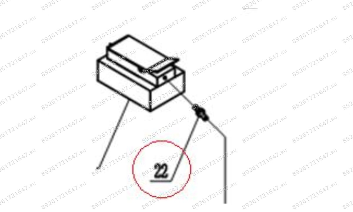  F5.5-4 FlEq Traverse/22 Фитинг насоса траверсы (0)